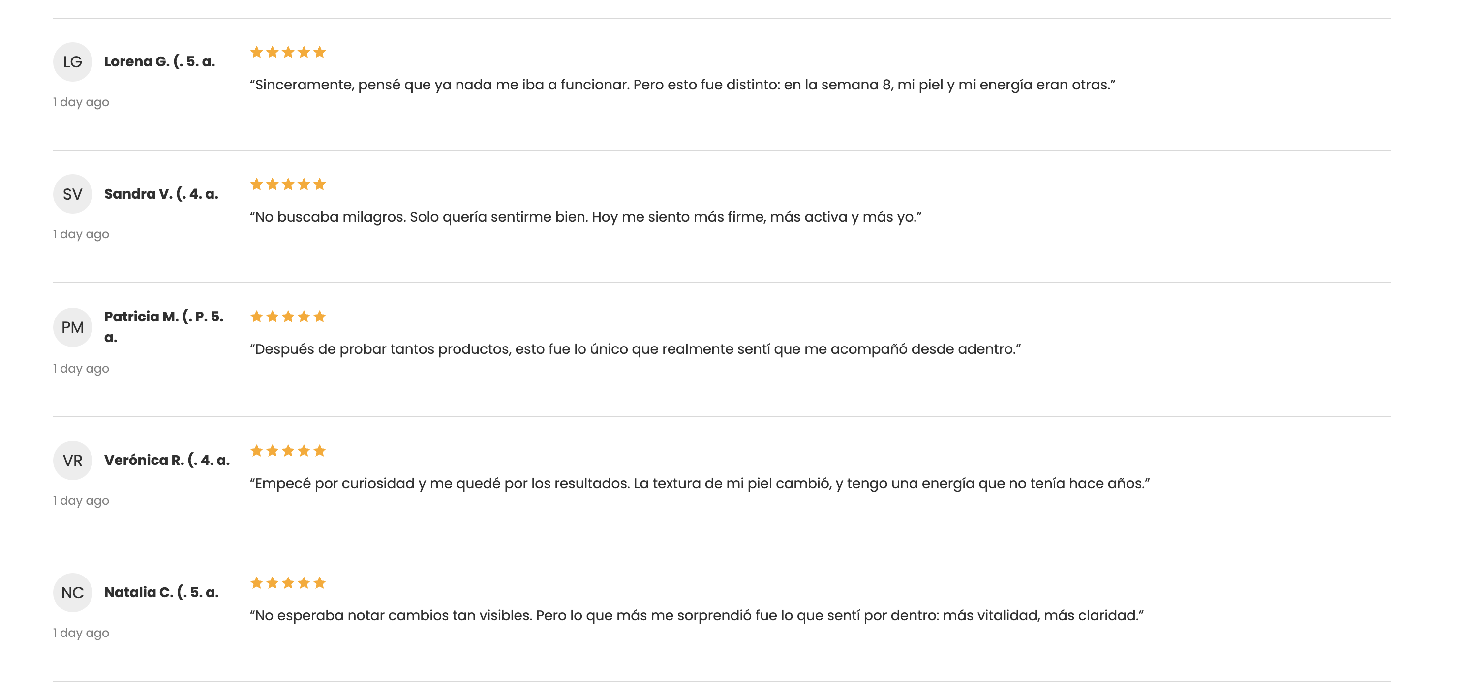 Otras valoraciones VELLE NMN